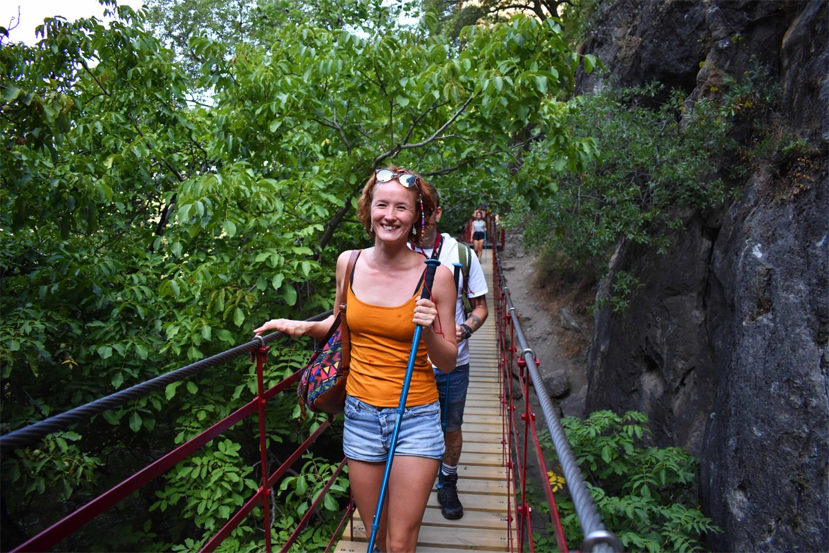 Rutas turismo Granada | Ecoturismo activo | Ocio Granada - Los Cahorros de Monachil Senderisno Granada - Los Cahorros Monachil Attraversiamo tour 1