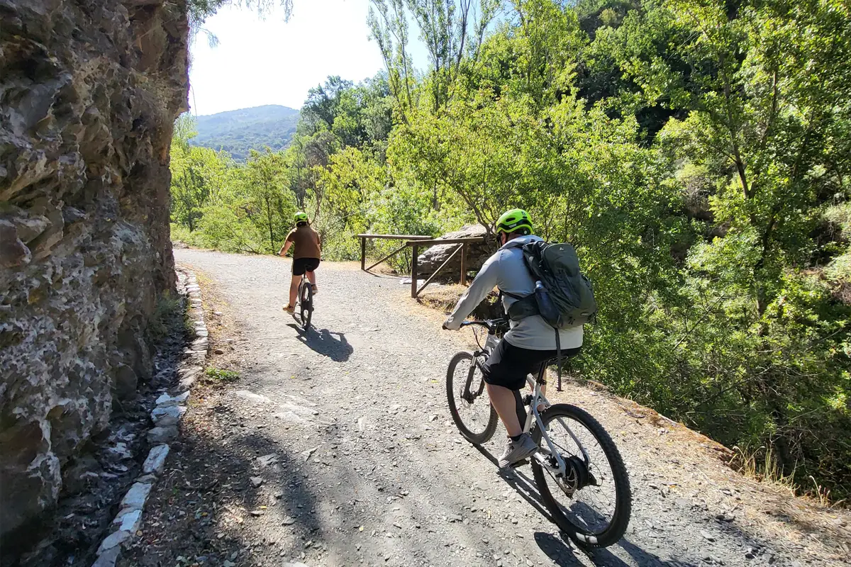 e-bike tour Sierra Nevada hidden history